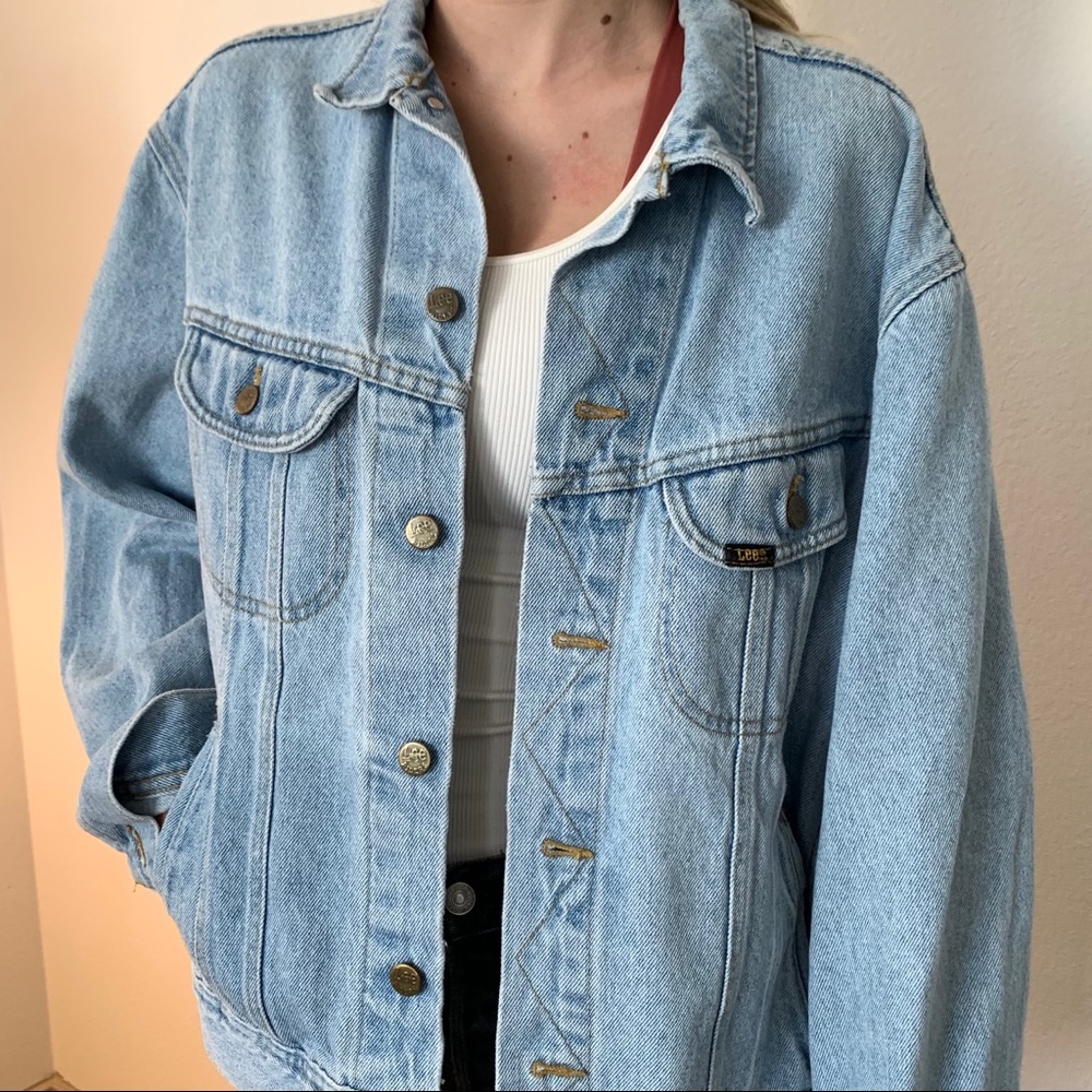 Vintage Lee Hard Rock Cafe Denim Jacket